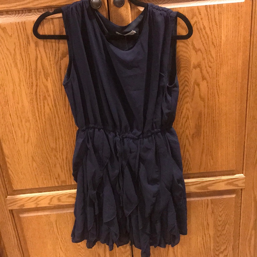 Navy blue dress